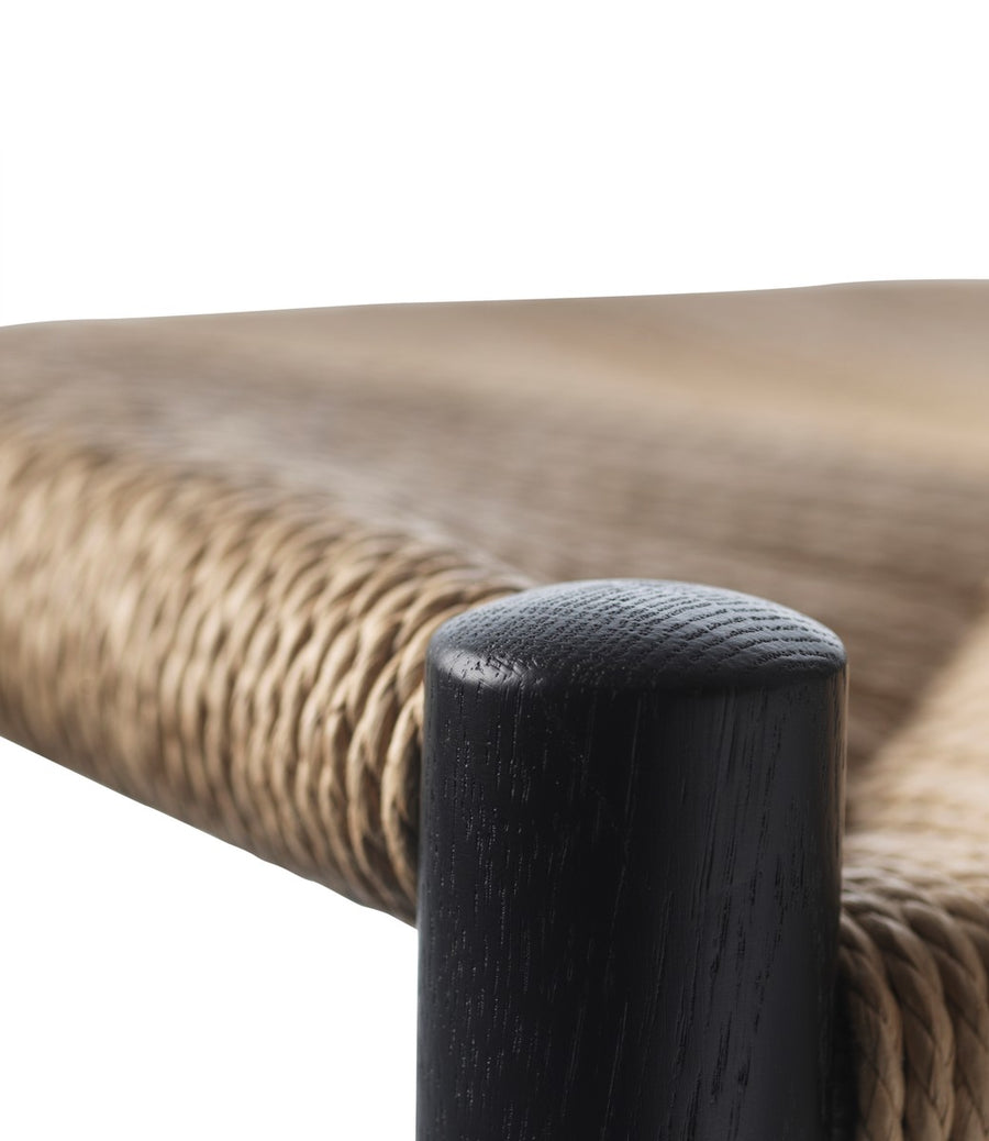 J164BS Oak Bar Stool