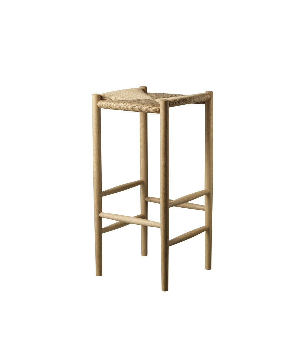 J164BS Oak Bar Stool