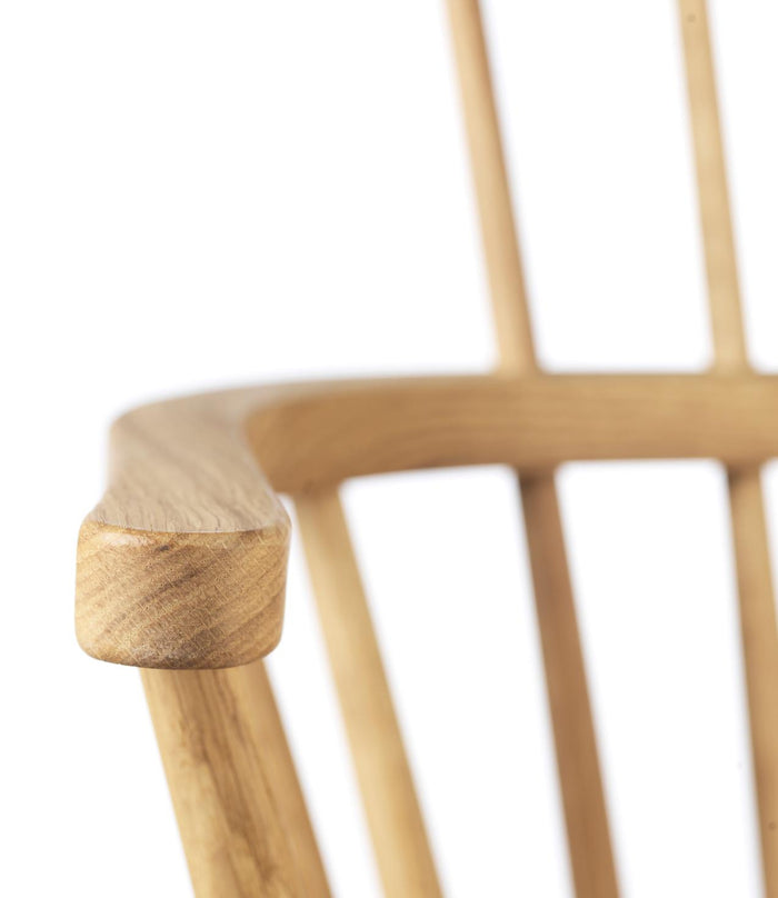 J52BS Oak Dining Chair