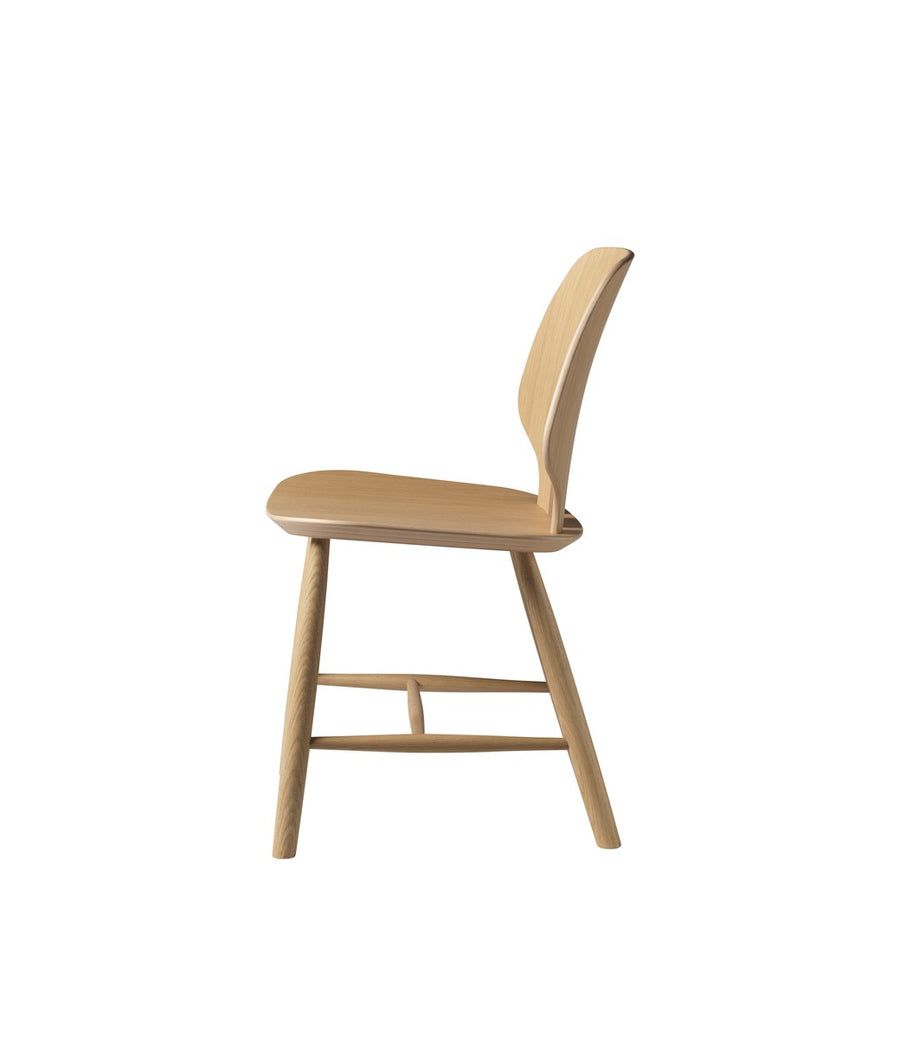 J67S Oak Dining Chair