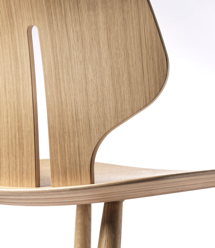 J67S Oak Dining Chair