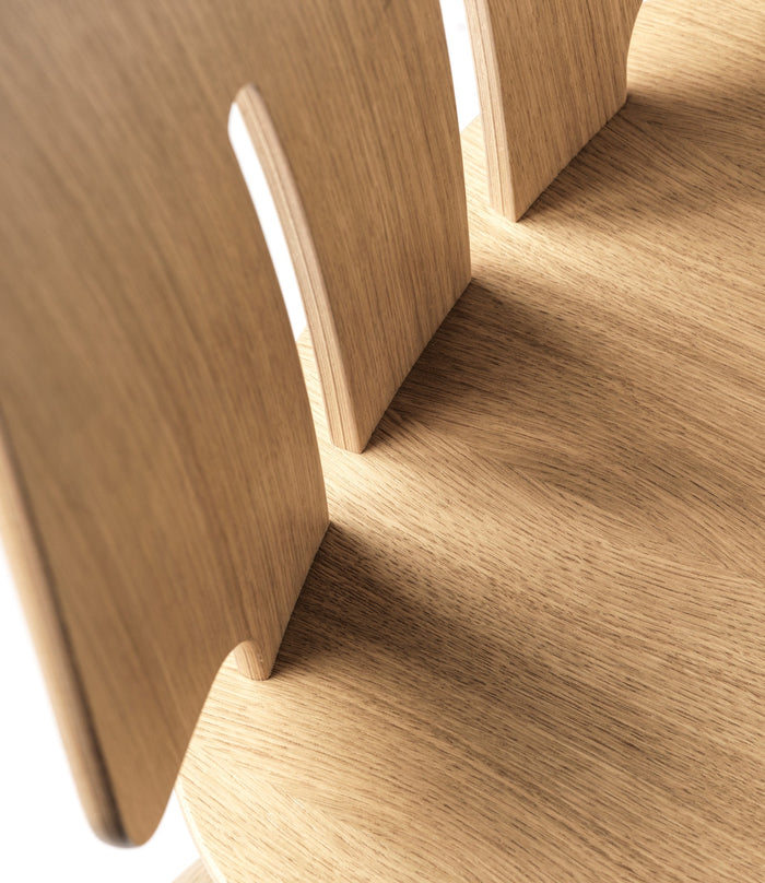 J67S Oak Dining Chair