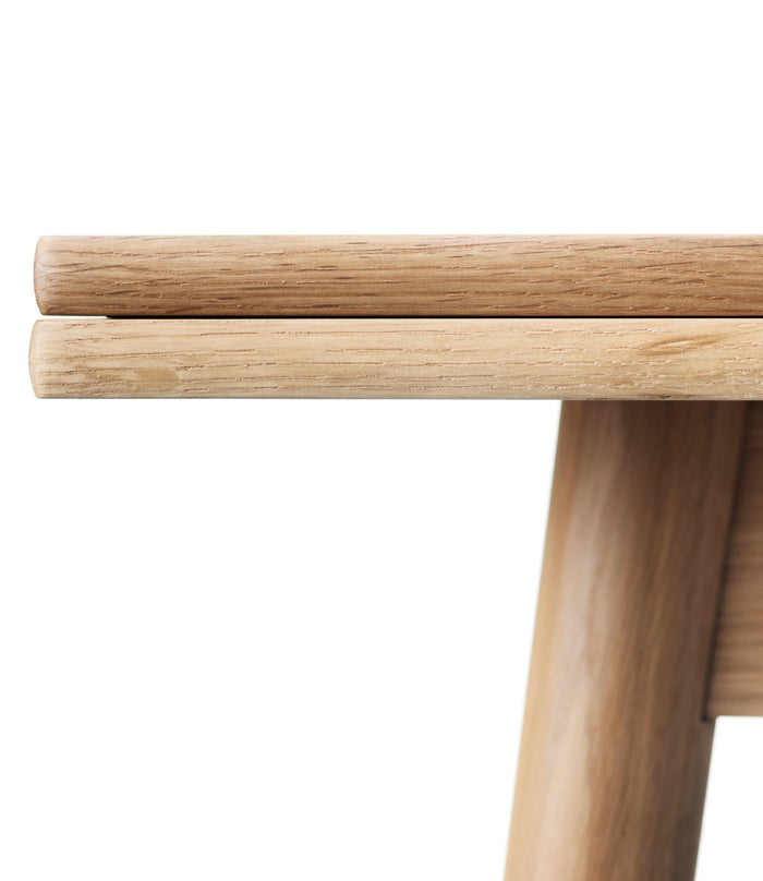 C35A Square Oak Dining Table