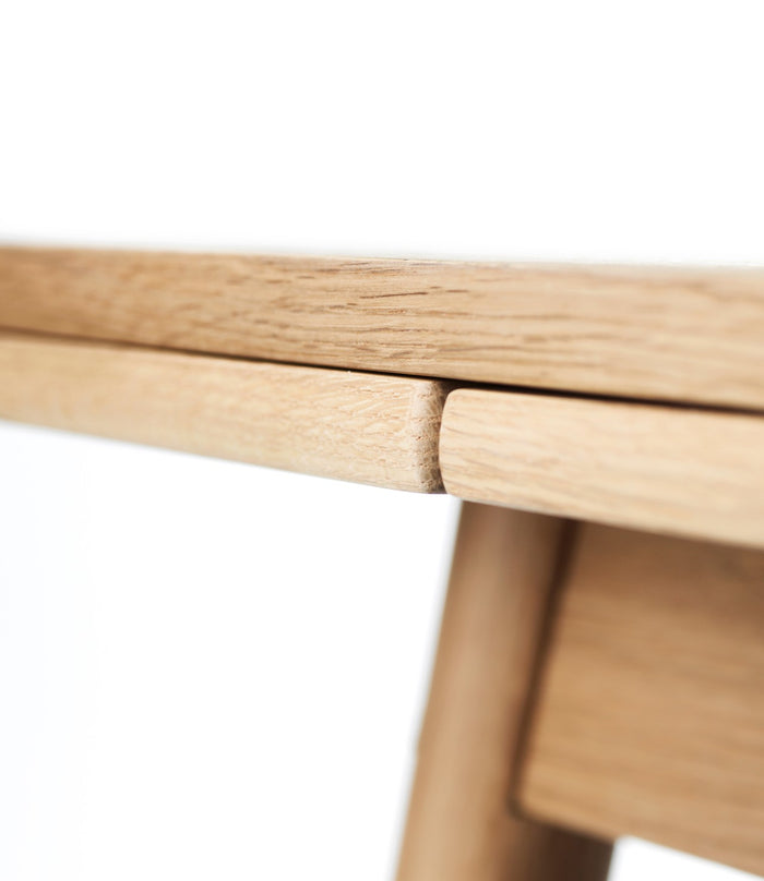 C35A Square Oak Dining Table