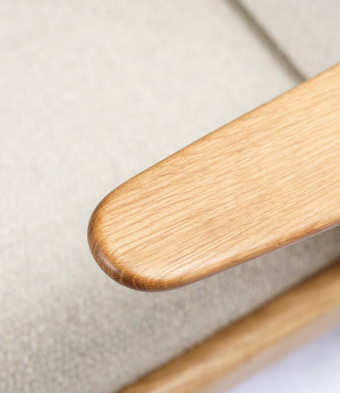 J53 Oak Armchair