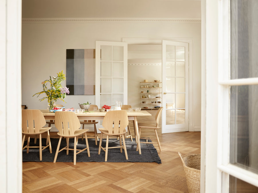 J67S Oak Dining Chair
