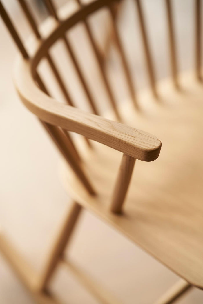 J52G Oak Rocking Chair