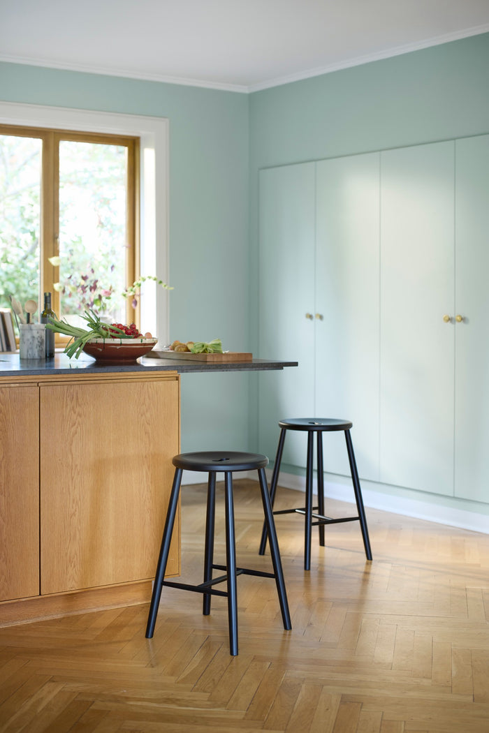 J27C Oak Counter Stool