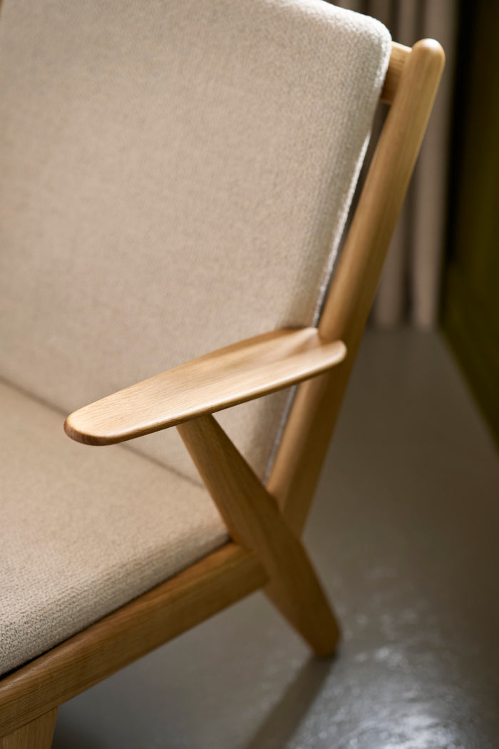 J53 Oak Armchair