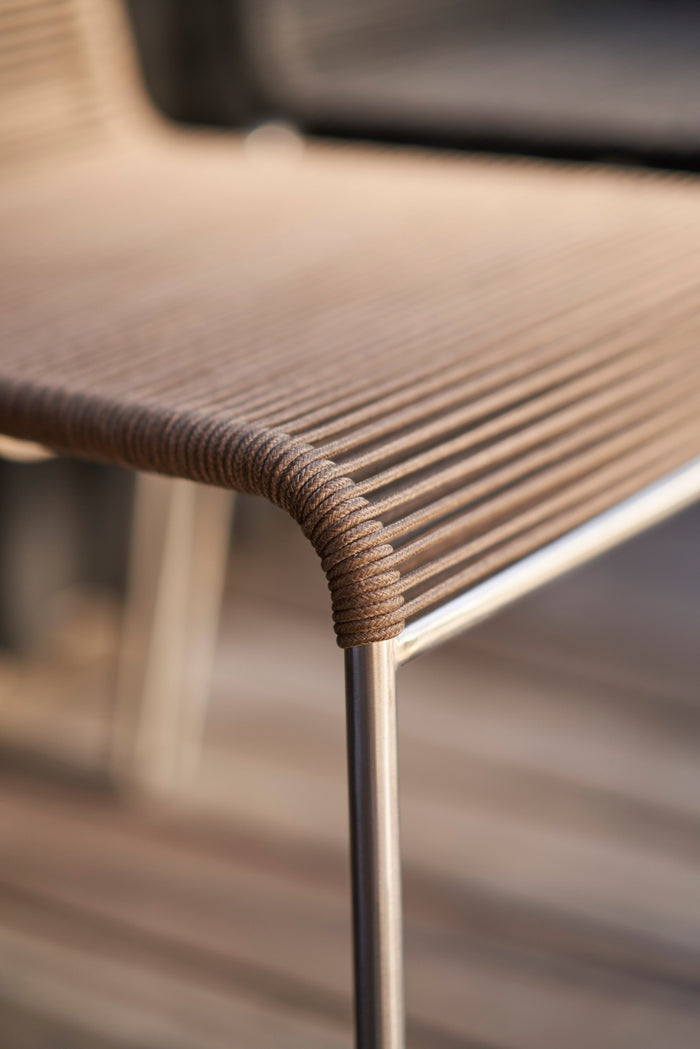 M20 Stainless Steel Cord Chair