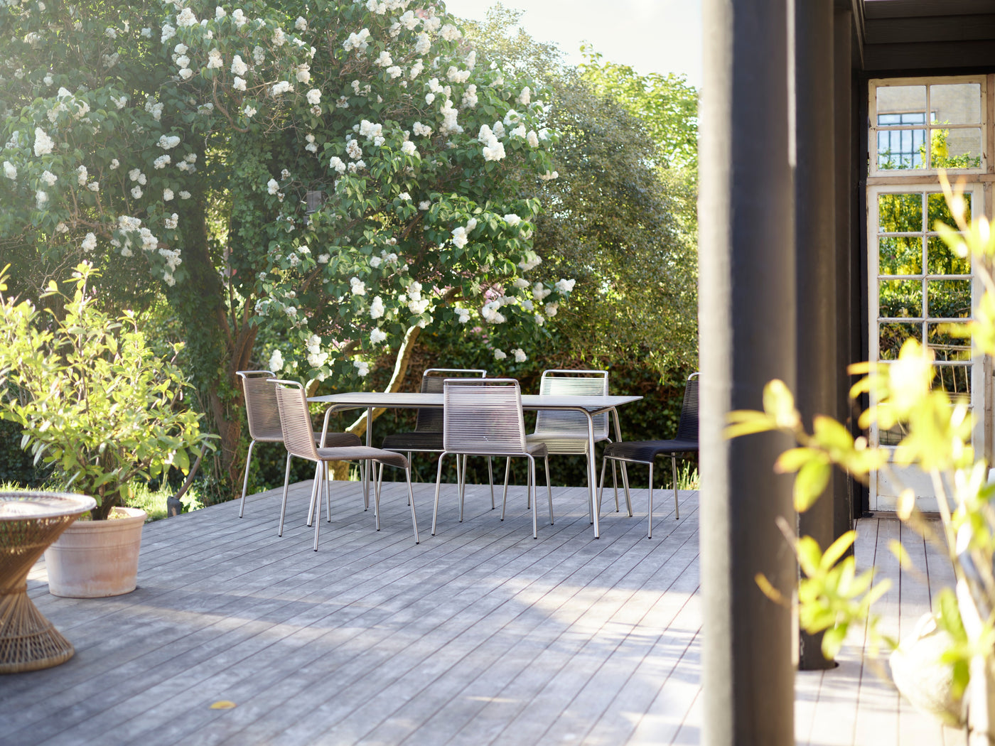 M21S Stainless Steel Garden Table