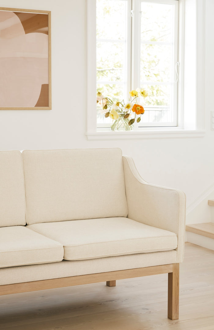 L43 Oak 3-Seat Sofa