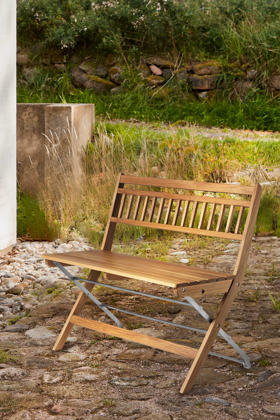 M24 Teak Balcony Bench