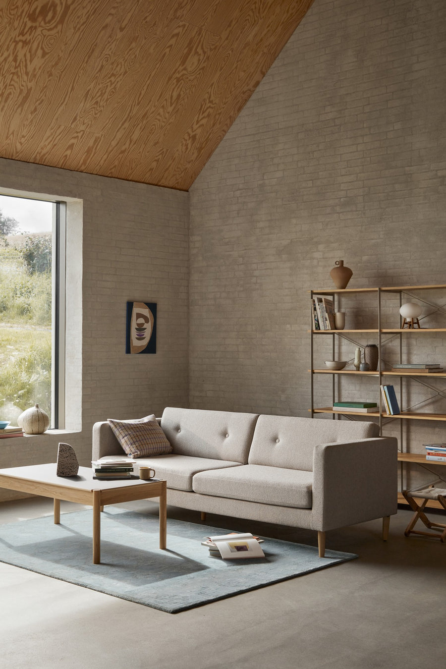 C44 Oak Coffee Table