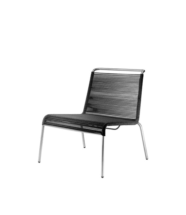 M20L Stainless Steel Lounge Cord Chair