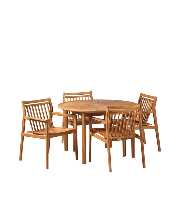 M1KD Teak Garden Chair