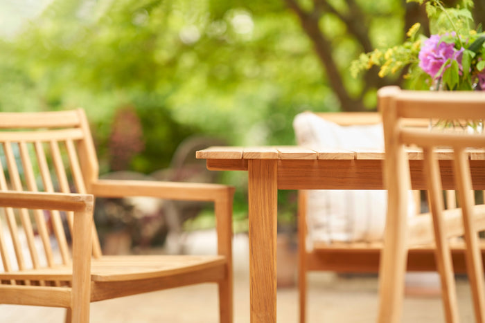 M1KD Teak Garden Chair