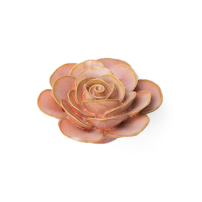 France Ceramic Flower Pink Ranunculus