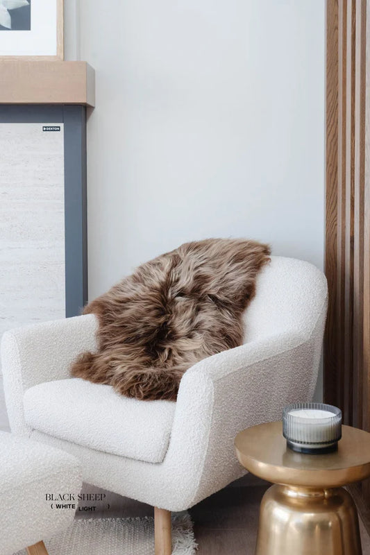 Vik Icelandic Sheepskin Throw