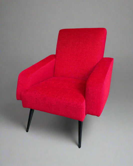 Lund Cherry Lounge Chair