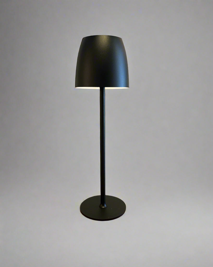 Espresso Mushroom Table Lamp