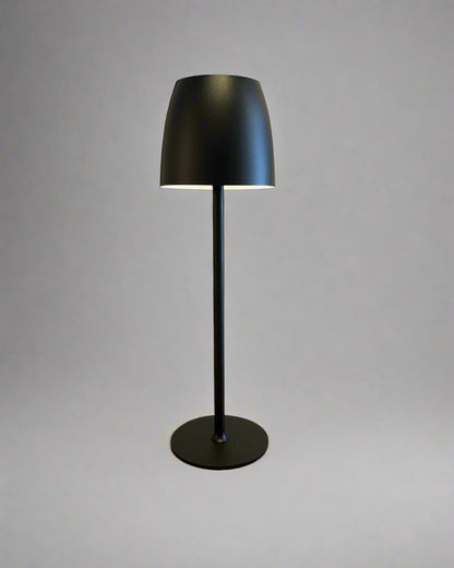 Espresso Mushroom Table Lamp