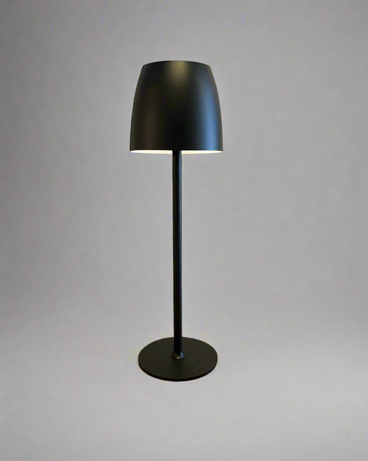 Espresso Mushroom Table Lamp