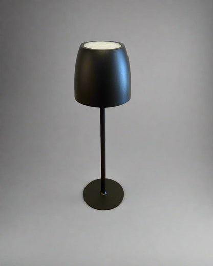 Espresso Mushroom Table Lamp
