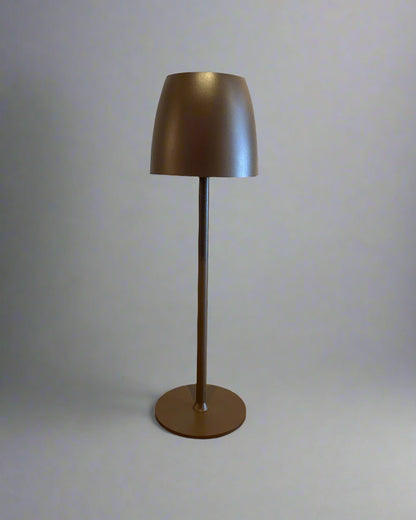 Espresso Mushroom Table Lamp