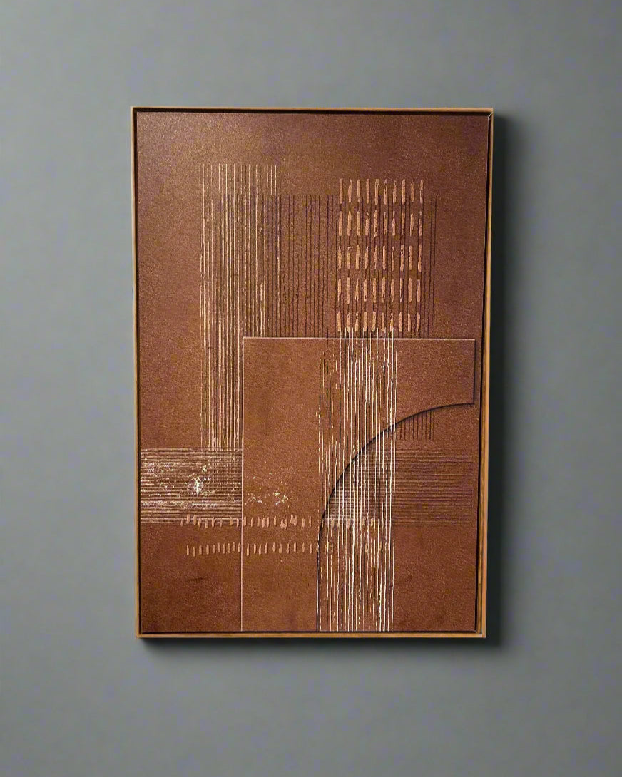 Alston Geometric Abstract Print Art