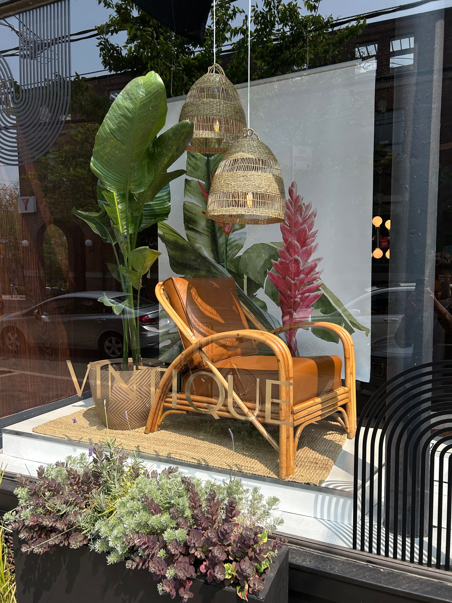 Paul Frankl Bamboo Lounge Chair