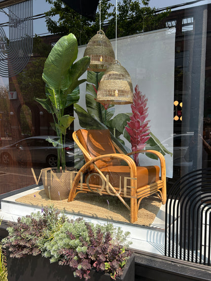 Paul Frankl Bamboo Lounge Chair