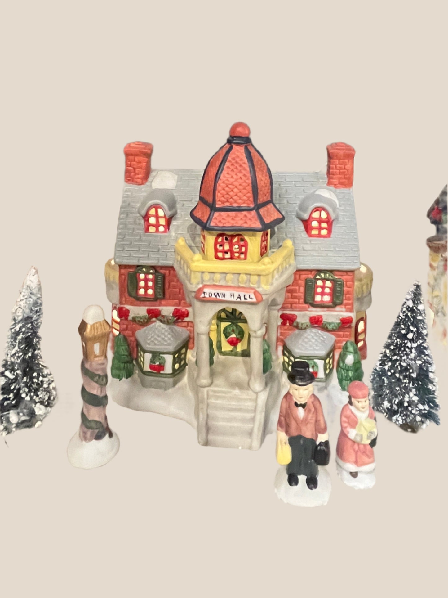 Santa’s Trim Shoppe Porcelain Village