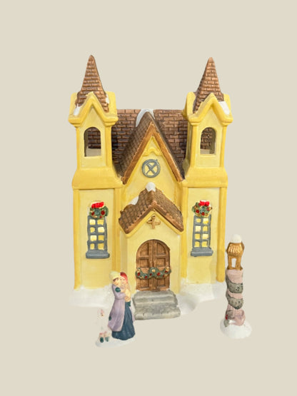 Santa’s Trim Shoppe Porcelain Church