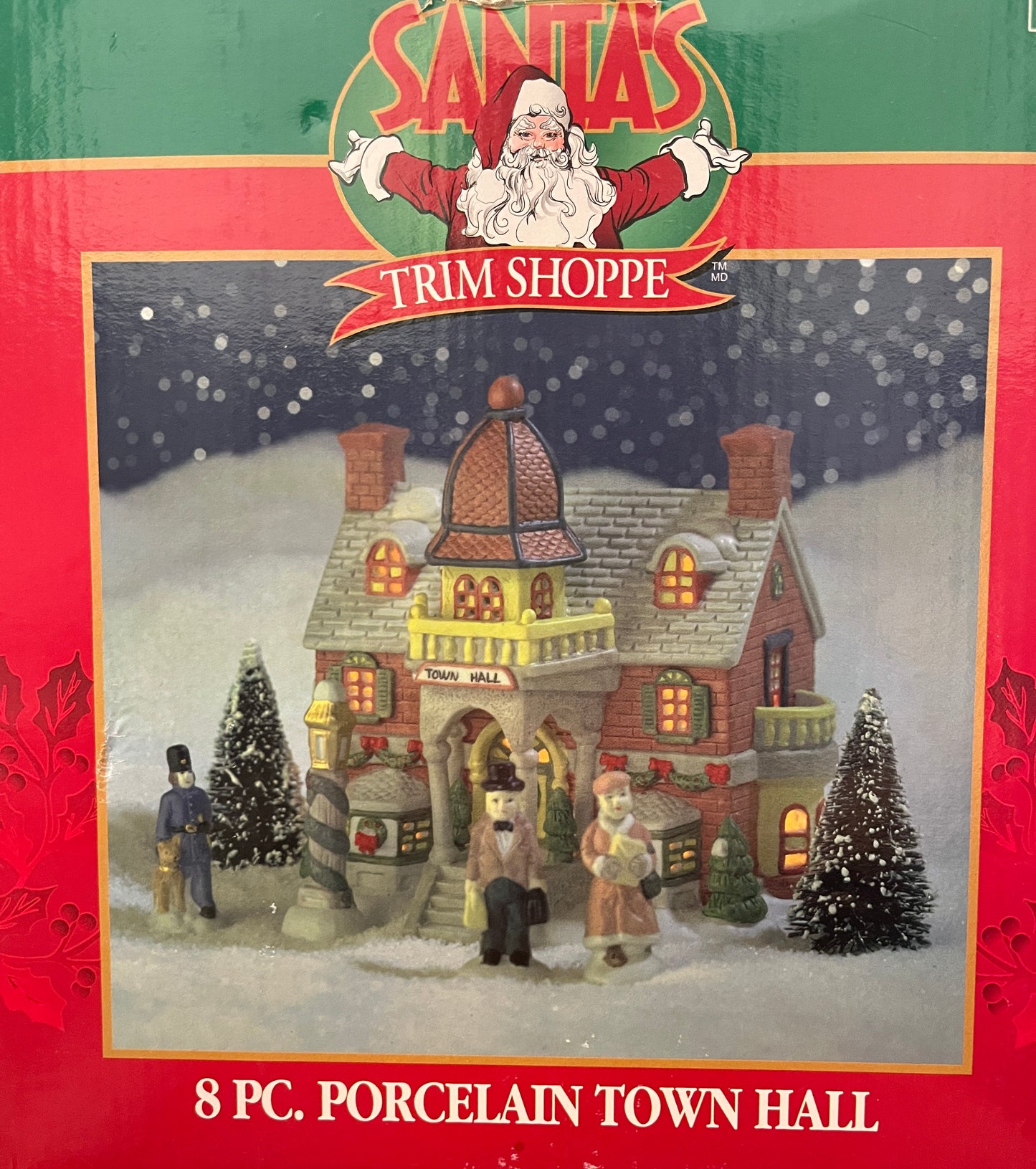 Santa’s Trim Shoppe Porcelain Village