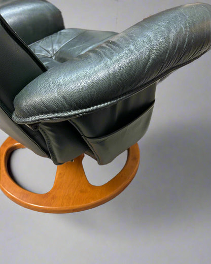 Torsby Leather Recliner Lounge Chair