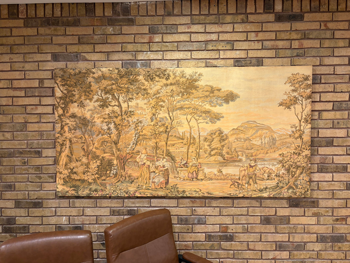 Antique Landscape Tapestry