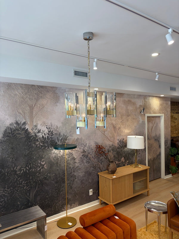 Brutalist Chandelier