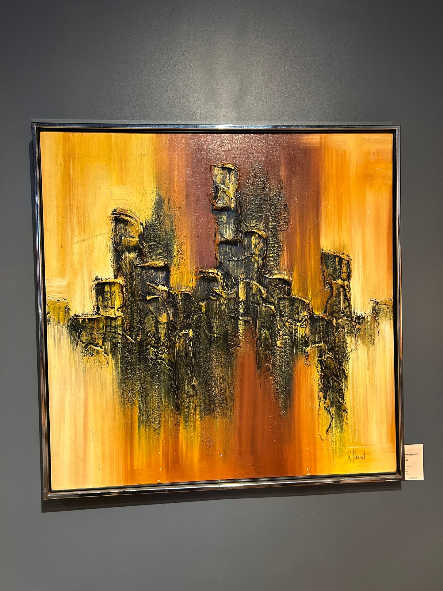 Amber Cityscape by Roland Parret