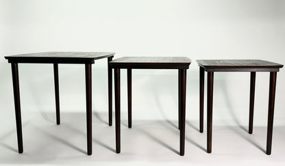 Mobelintarsia Teak Nesting Tables