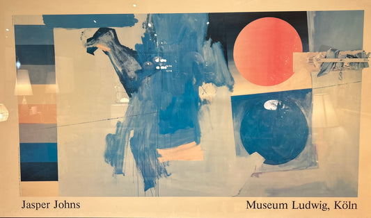 Jasper Johns 1987 Ludwig Museum Poster