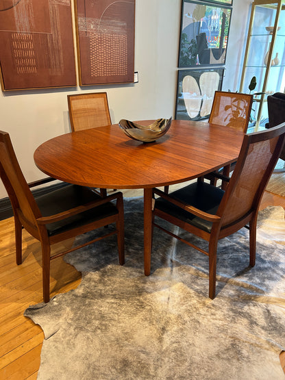 Odense Round Extendable Teak Dining Table