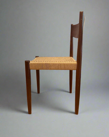 Flot Teak Paper-cord Dining Chair