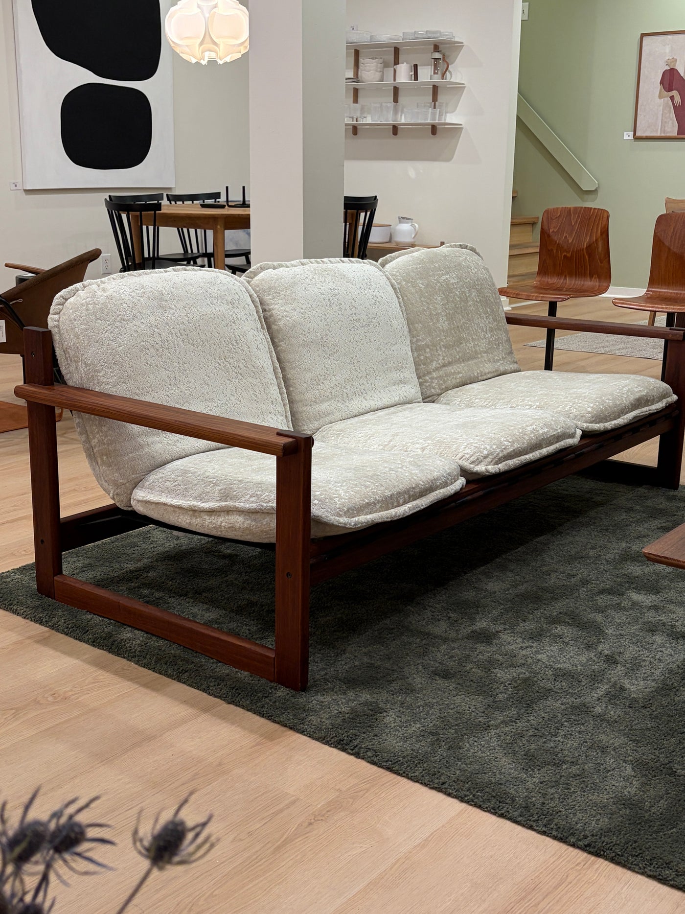 Rio Modern Sling Sofa