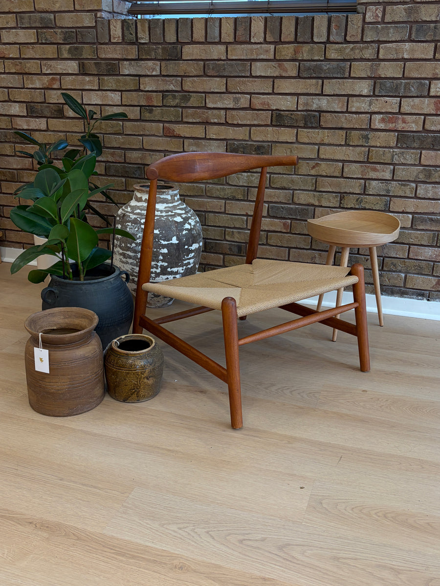 Teak Cord Lounge Chair