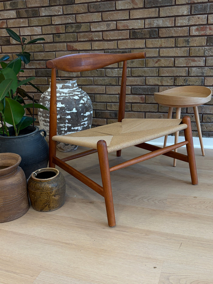 Teak Cord Lounge Chair