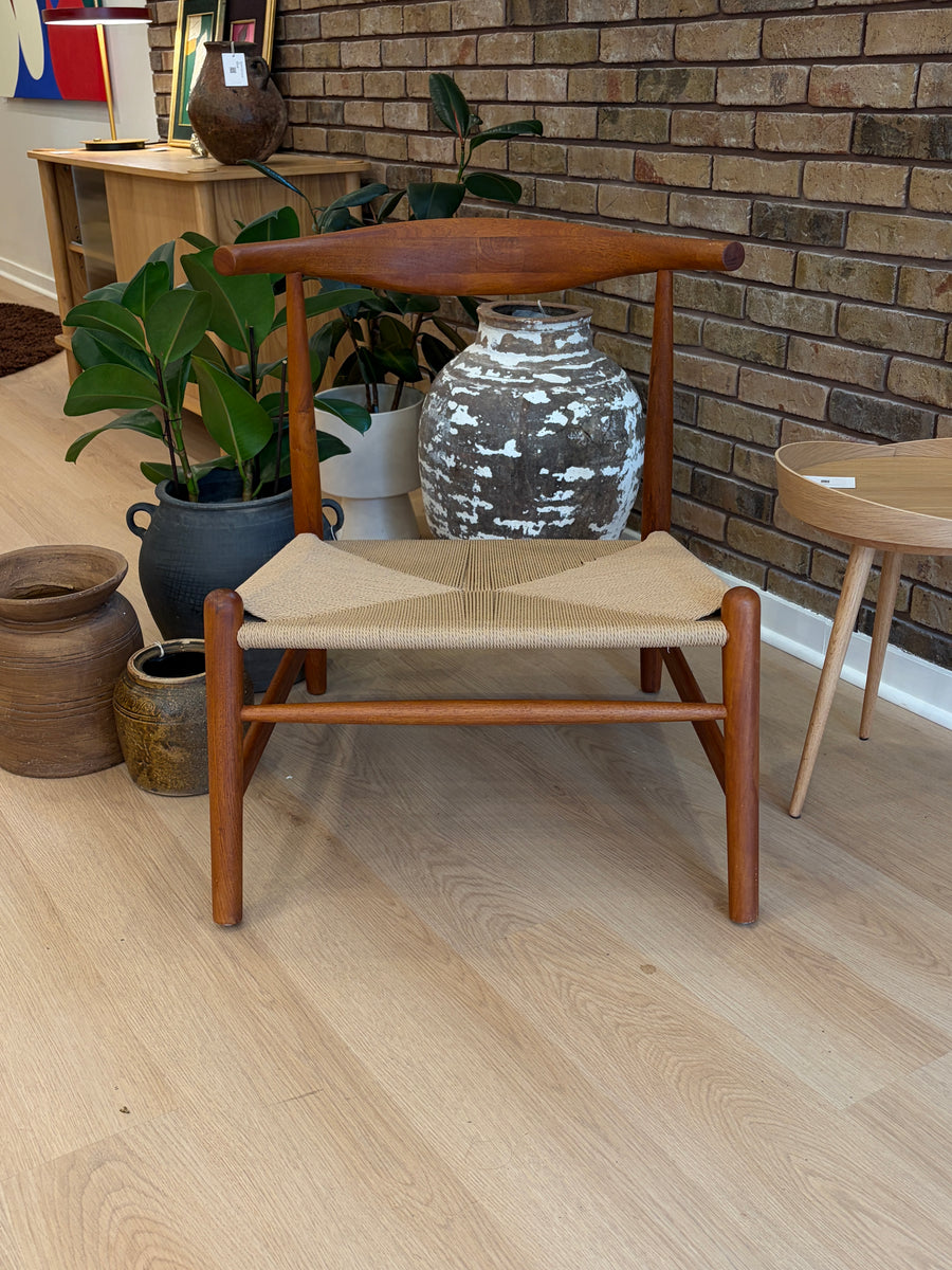 Teak Cord Lounge Chair