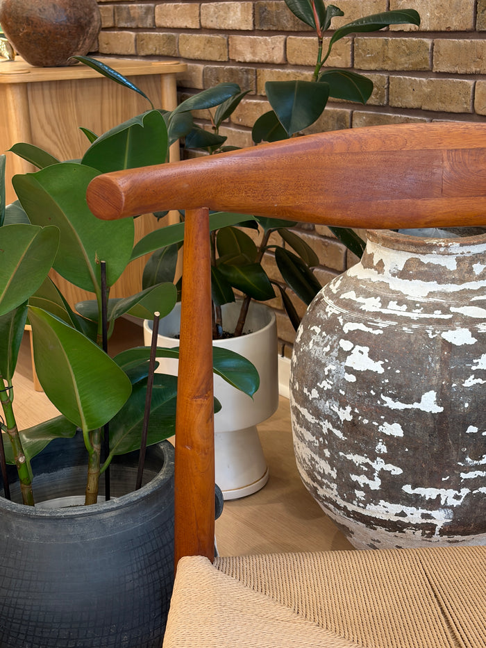 Teak Cord Lounge Chair