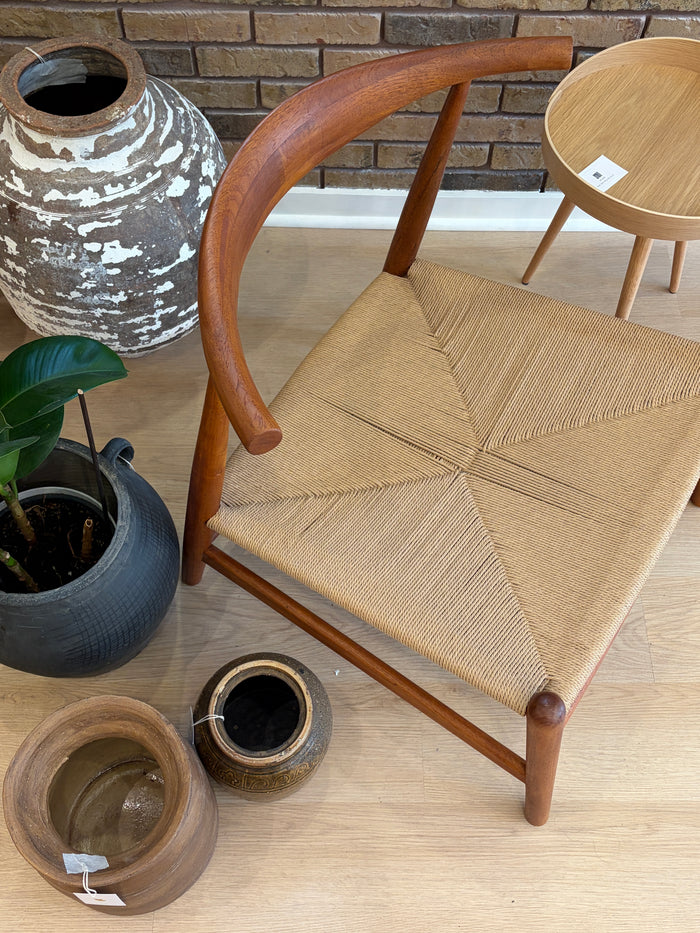 Teak Cord Lounge Chair