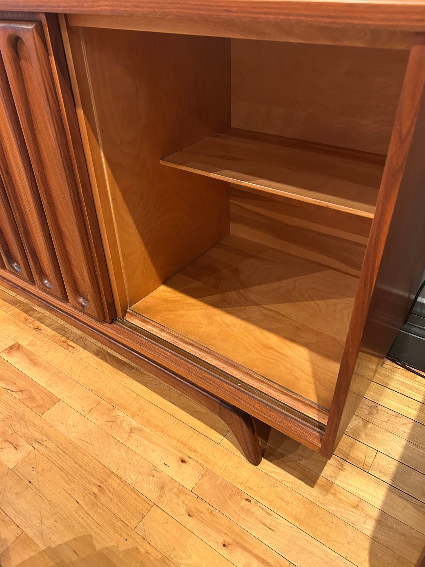 Honderich Cinnamon Walnut Credenza